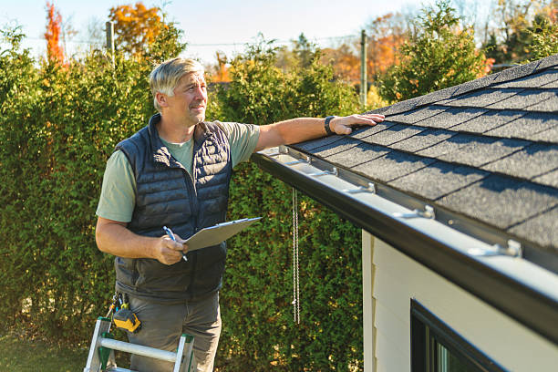 Professional Roofing technician working in North Versailles, PA